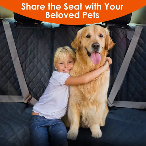 Dog Car Seat Cover — Waterproof, Non-Slip Protection